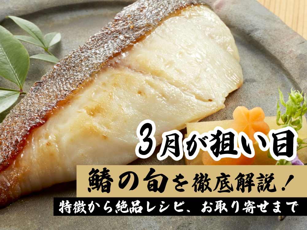 【3月が狙い目】鰆の旬を徹底解説！特徴から絶品レシピ、お取り寄せまで